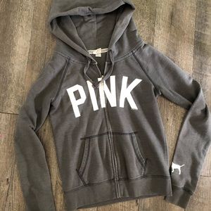 VS PINK zip up hoodie